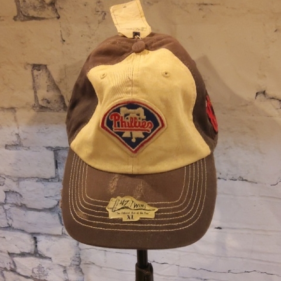 Philadelphia Phillies Cap Retro Distressed - Picture 1 of 6